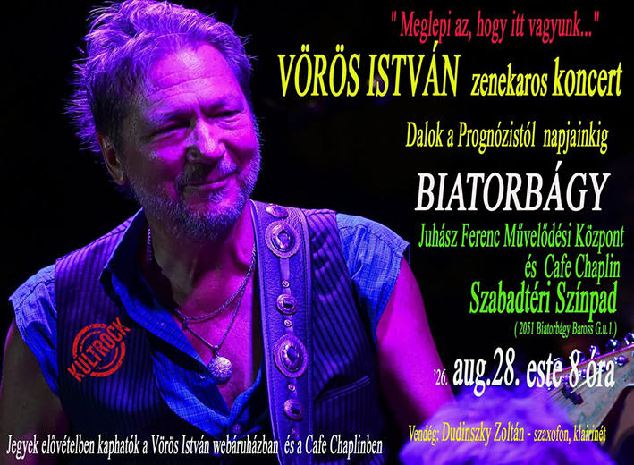 Budakalász 2026 Vörös István koncert